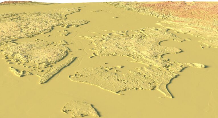Denmark Topographic Map STL model - Image 10