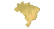 STL file of Brazil map for CNC and 3D printing