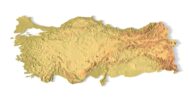 STL file of Turkey map for CNC and 3D printing