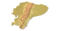 Ecuador Topographic Map – 3D Model for 3D Printing & CNC Carving - Image 5