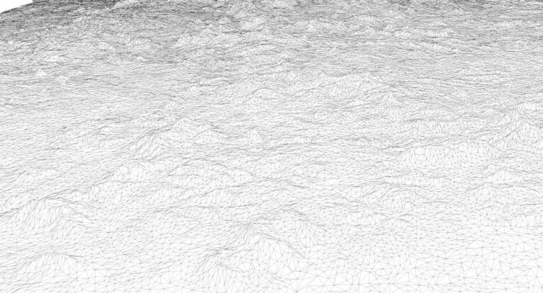 Detailed Angola 3D map surface for carving or printing