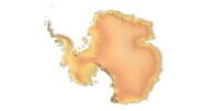 Antarctica terrain 3D model for 3D printing