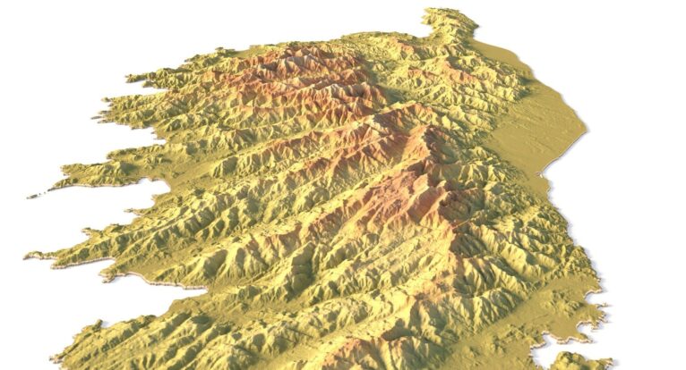 Map of Corsica
