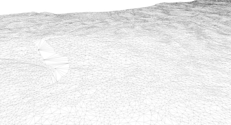 3D printed Michigan topographic map STL