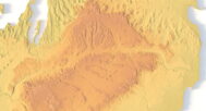Michigan topographic map STL for CNC carving