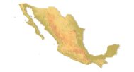 STL file of Mexico map for CNC and 3D printing