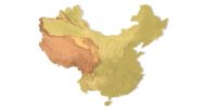 STL file of China map for CNC and 3D printing