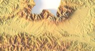 Digital elevation terrain of Slovakia in STL format