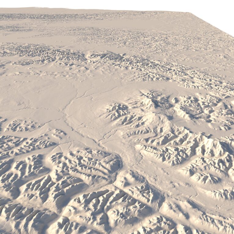 Alaska 3d relief cnc files