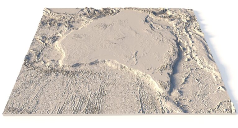 Australia 3D Print model