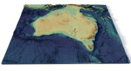 Australia 3d relief cnc files