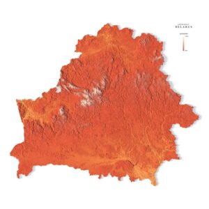 3d map Belarus