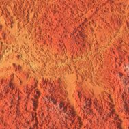 3d relief map of Belarus
