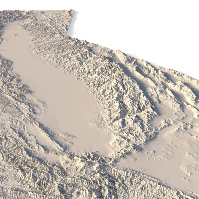 State of California 3D Print model