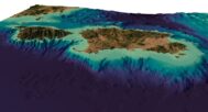 Corsica and Sardinia stl files for 3d printing