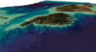 Corsica and Sardinia 3d stl files