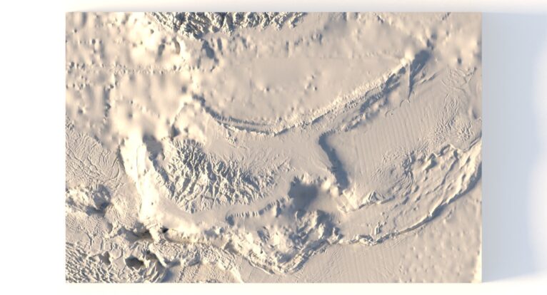 Cyprus 3D map
