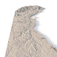 State of Delaware 3D Print model