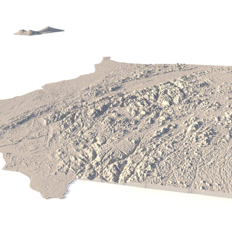 Equatorial-Guinea 3D Print model