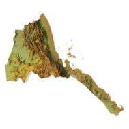 Eritrea STL model