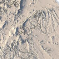 Ethiopia 3D map