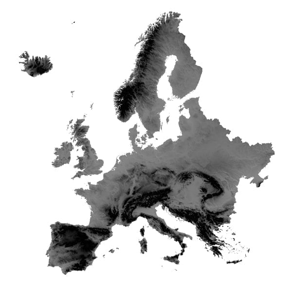 Europe DEM Europe DEM
