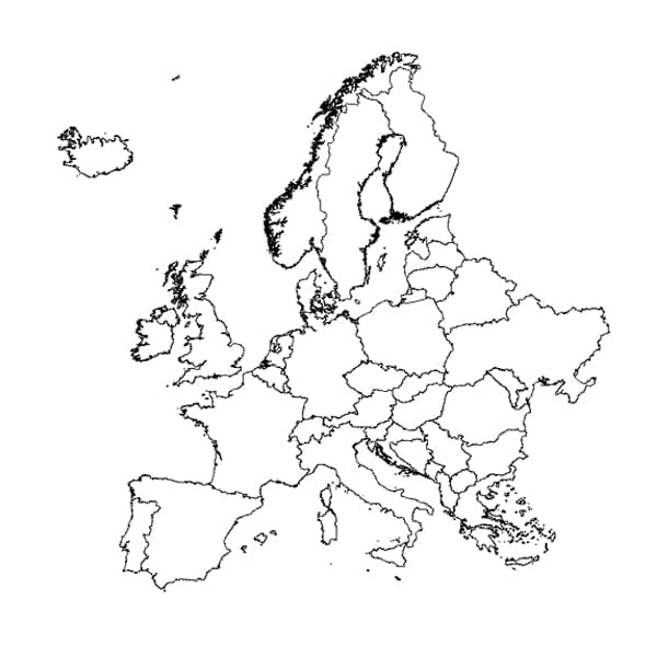 Europe Shapefile Europe Shapefile