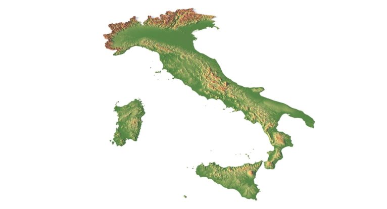Italy terrain 3D model - Image 11