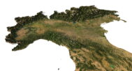 Italy terrain 3D model - Image 12