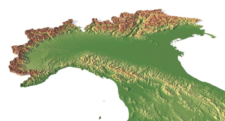 Italy terrain 3D model - Image 13