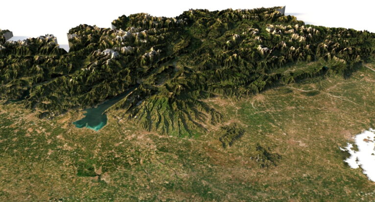 Italy terrain 3D model - Image 16