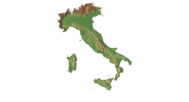 Italy terrain 3D model - Image 3