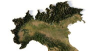 Italy terrain 3D model - Image 4