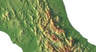 Italy terrain 3D model - Image 7