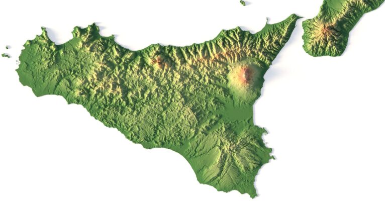 Italy terrain 3D model - Image 9