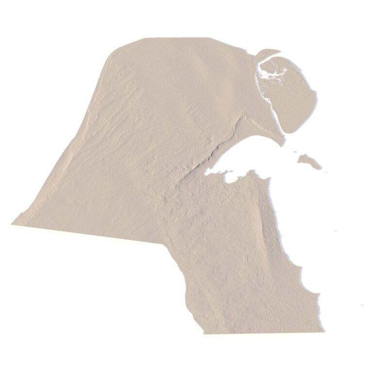 Kuwait 3D model