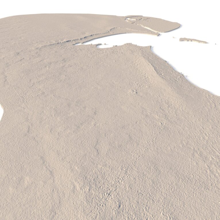 Kuwait 3D Print model