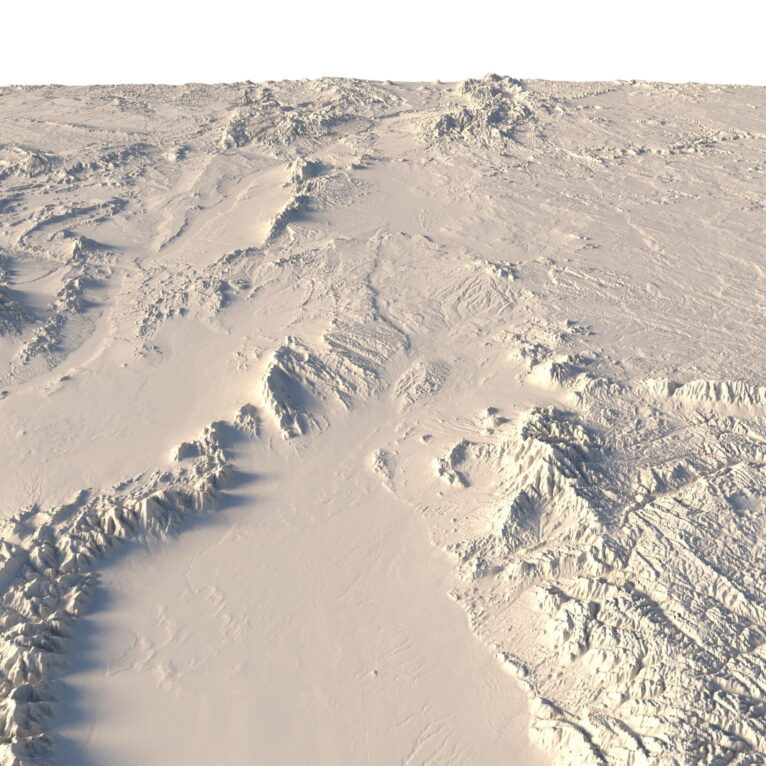 State of New Mexico 3D Print model