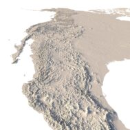 North America 3D Print model