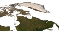 North America 3D Print model