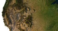 North America 3D elevation model