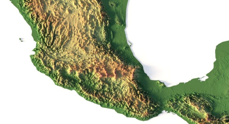 Map of North America