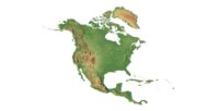 North America model C4D OBJ STL