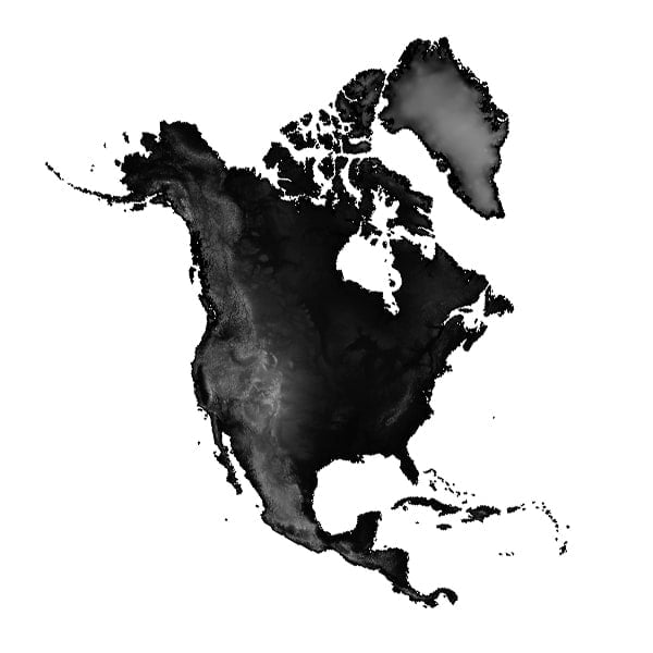 North America Lambiert Comfort Conic DEM North America Lambiert Comfort Conic DEM