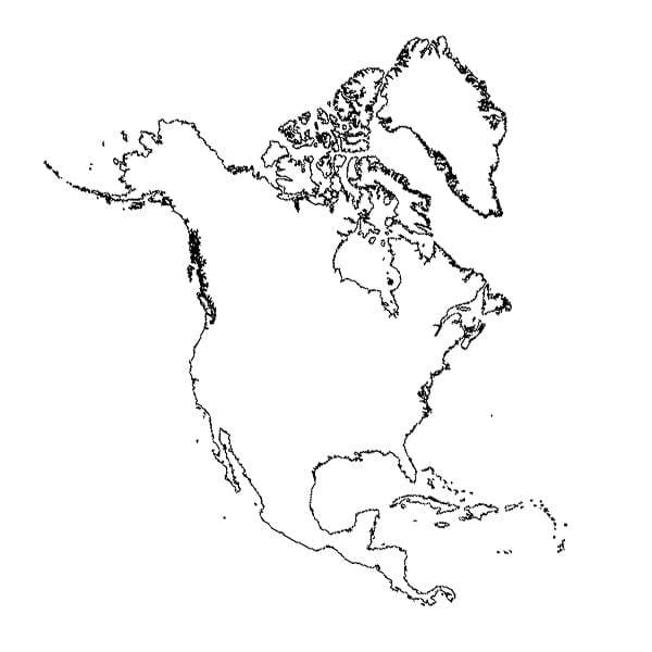 North America Lambiert Comfort Conic Shapefile North America Lambiert Comfort Conic Shapefile