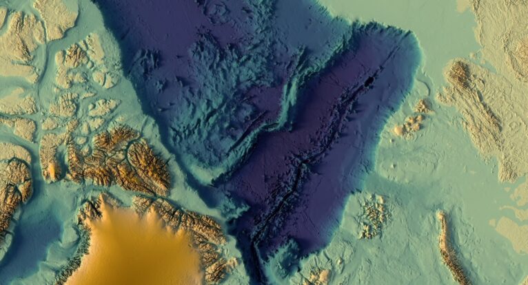 North Pole 3D map