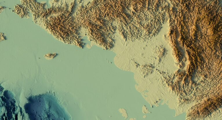 Map of North Pole