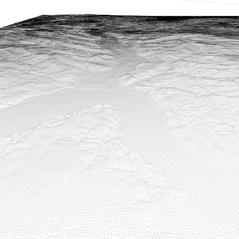 State of North Dakota 3d relief cnc files