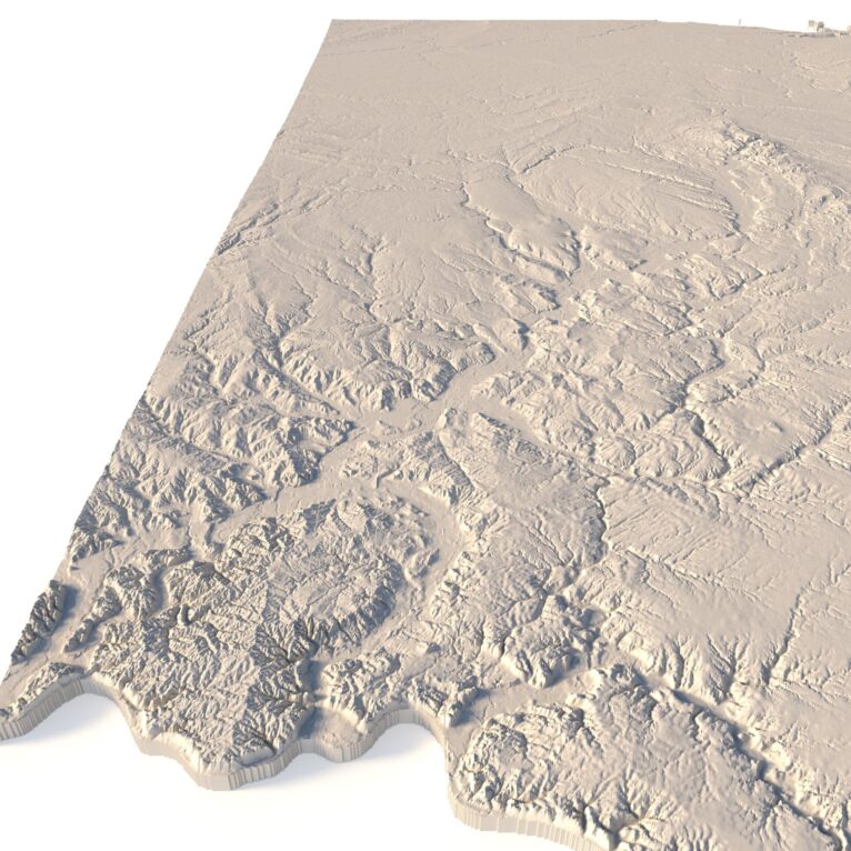 State of Ohio 3D Print model