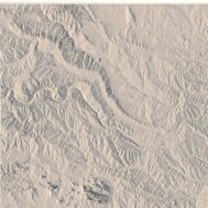 Accurate elevation data in the Oklahoma topographic map STL model, suitable for CNC machining and 3D printing.